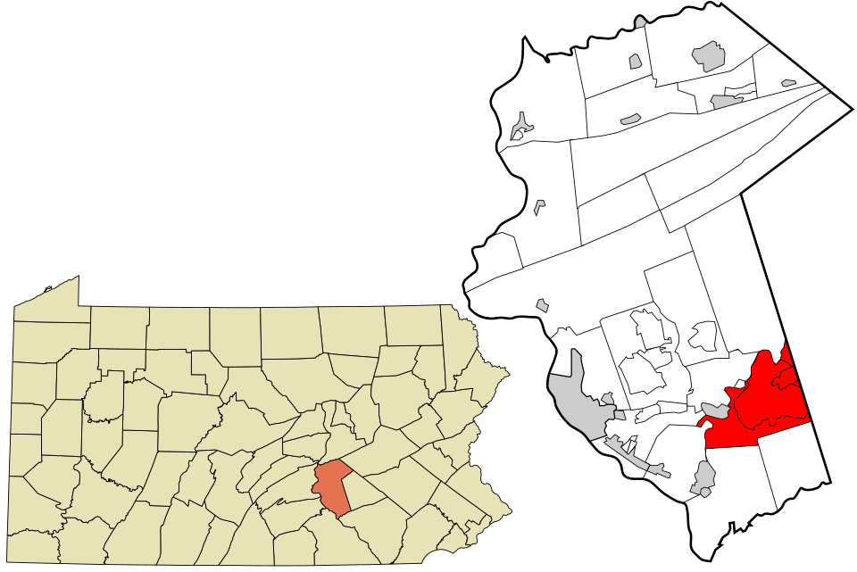 Locator map of Derry