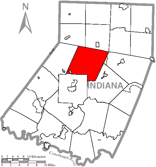 Locator map of Rayne