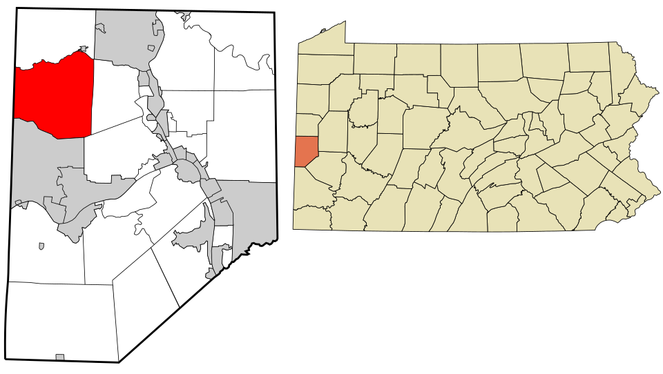 Locator map of South Beaver