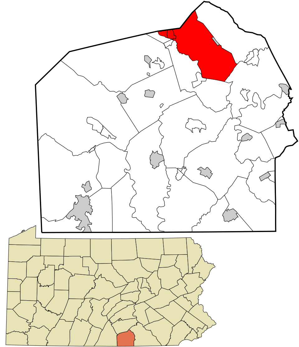 Locator map of Huntington
