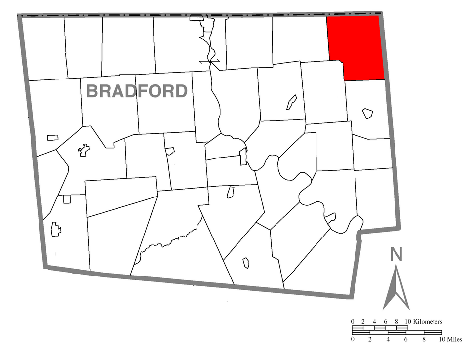 Locator map of Warren
