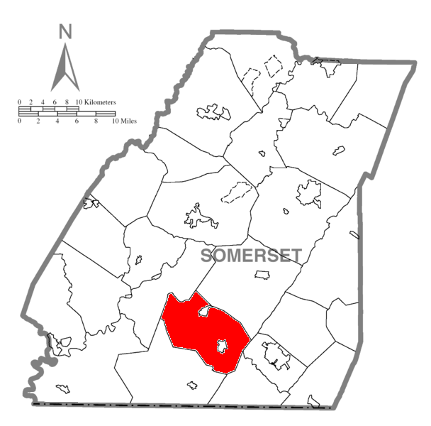 Locator map of Summit