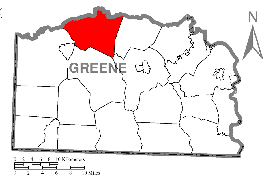Locator map of Morris