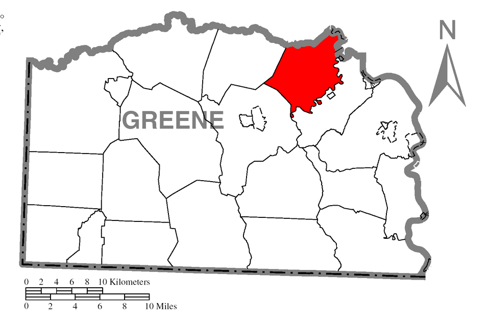 Locator map of Morgan