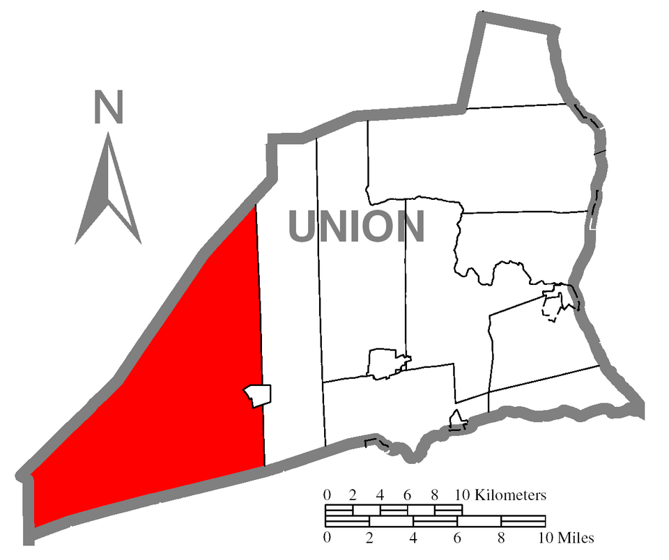 Locator map of Hartley