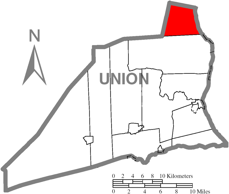 Map of Gregg