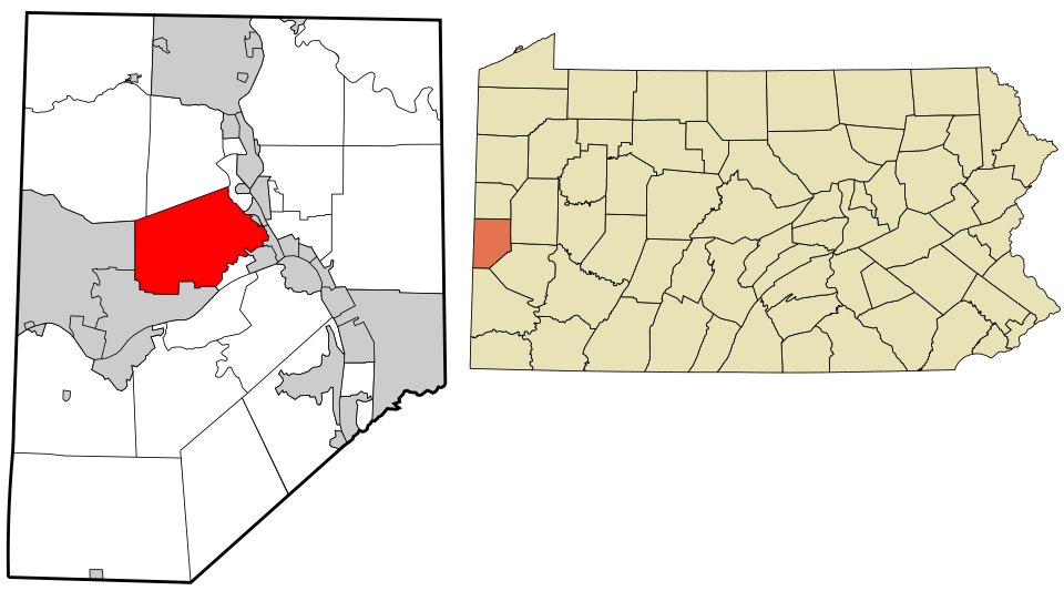 Locator map of Brighton