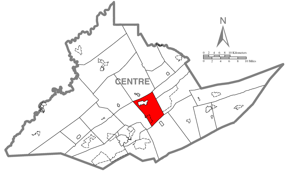 Locator map of Spring
