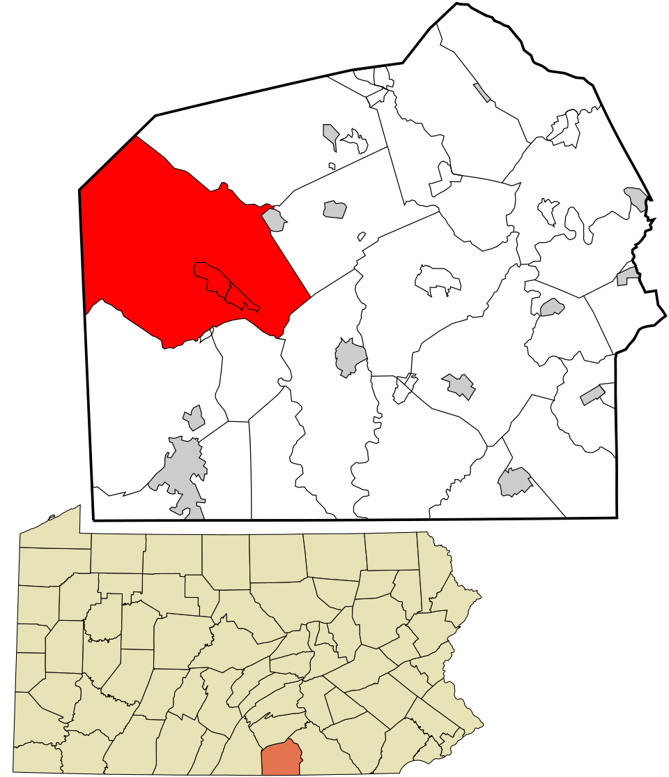 Locator map of Franklin