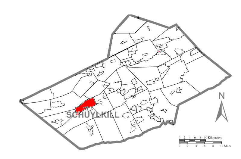 Locator map of Frailey