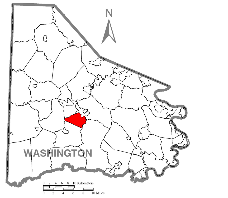 Map of North Franklin