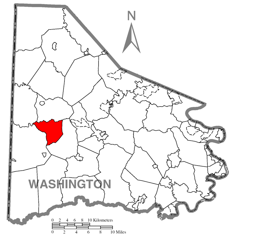 Locator map of Blaine