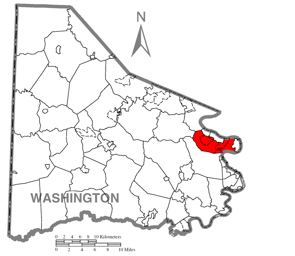 Locator map of Carroll