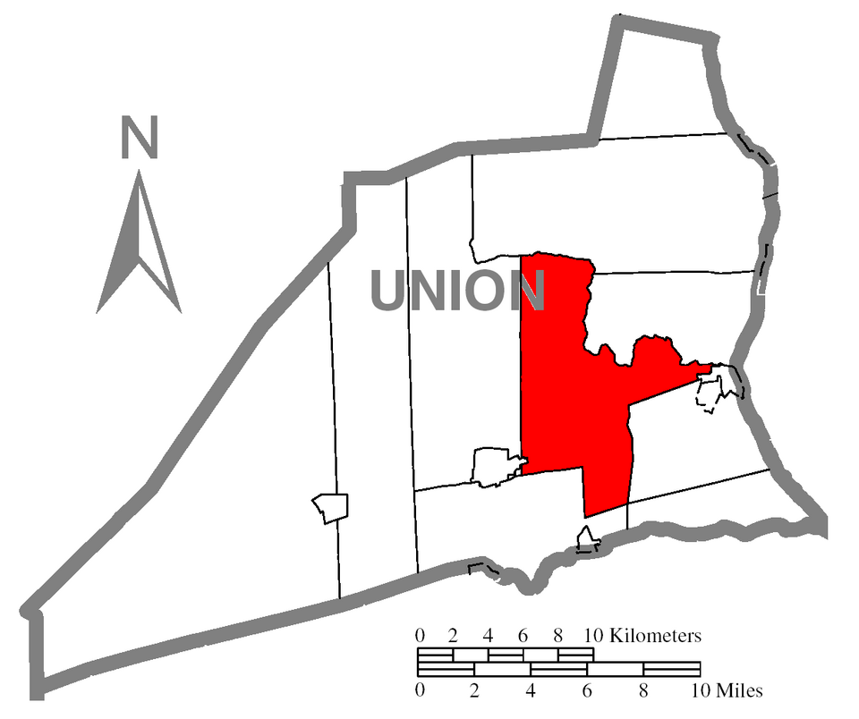 Locator map of Buffalo