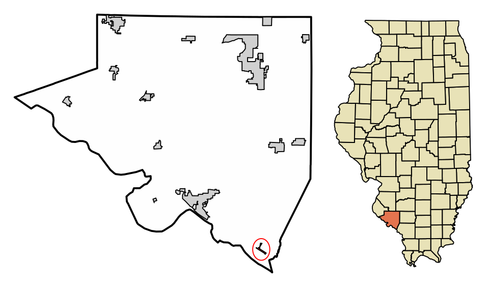 Locator map of Rockwood