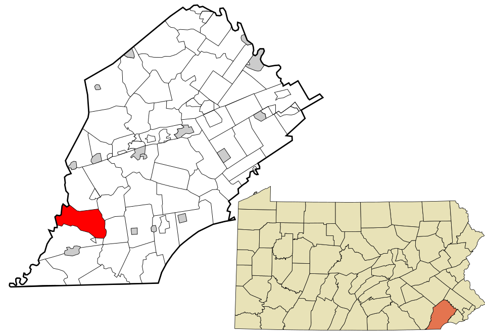 Map of Upper Oxford
