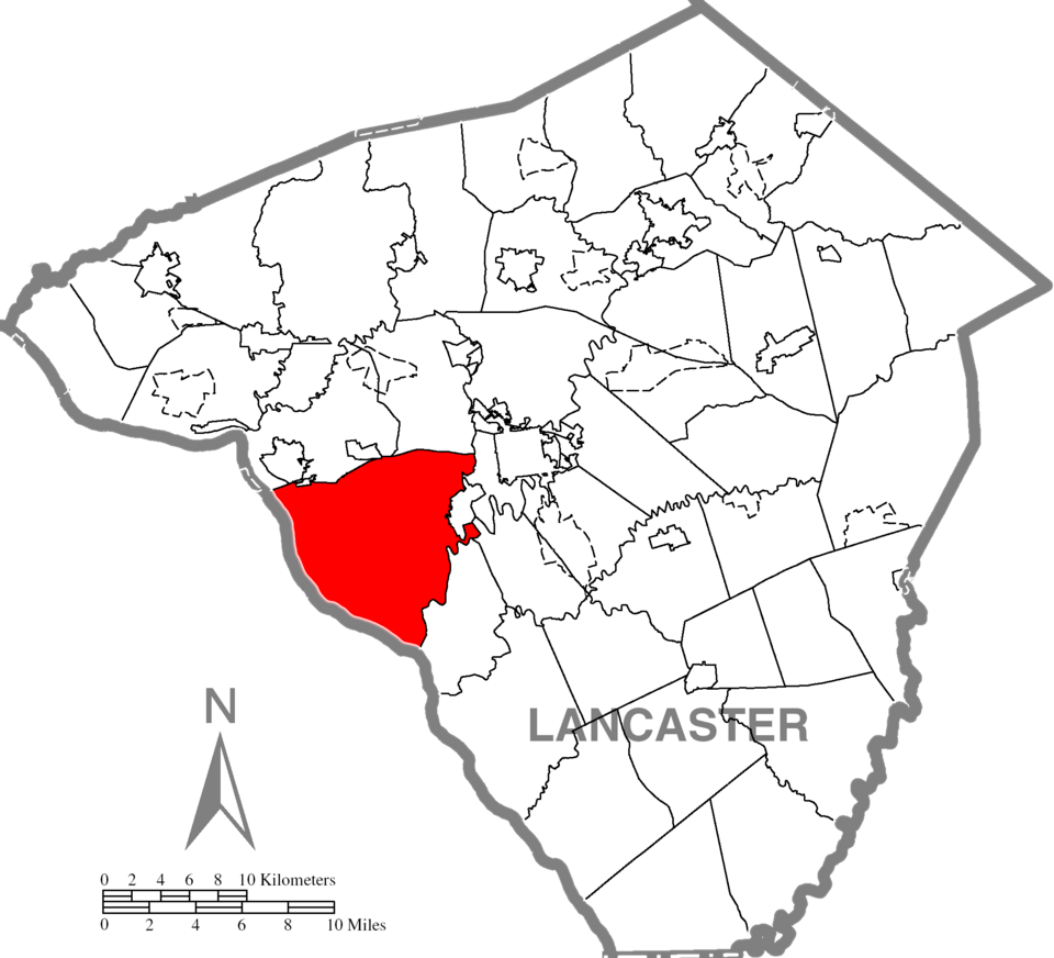 Locator map of Manor
