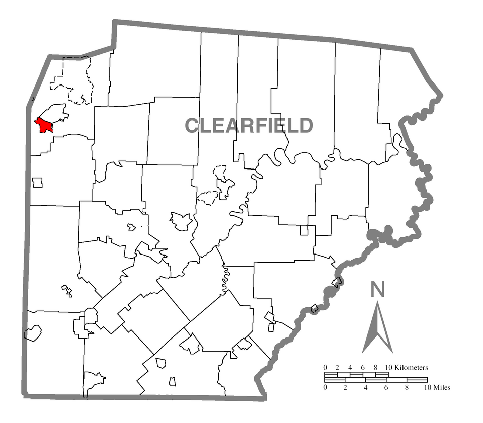 Map of Sandy