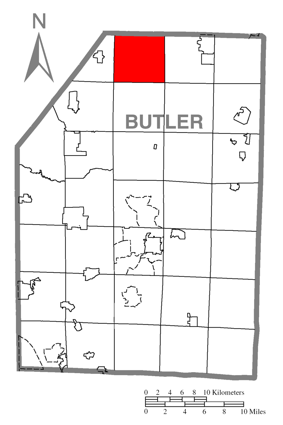 Locator map of Marion