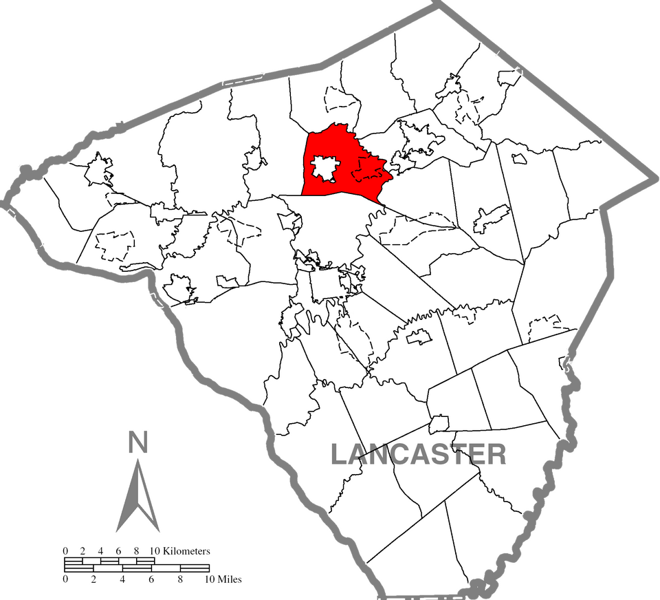 Locator map of Warwick