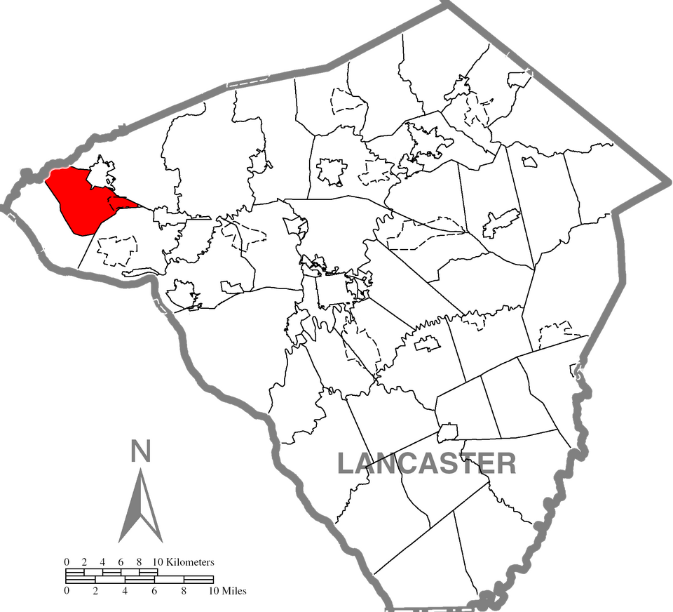 Map of West Donegal