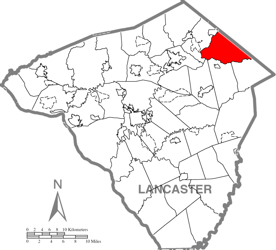 Locator map of Brecknock