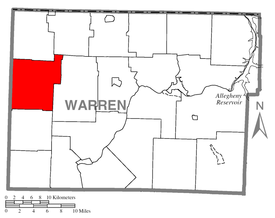 Locator map of Spring Creek
