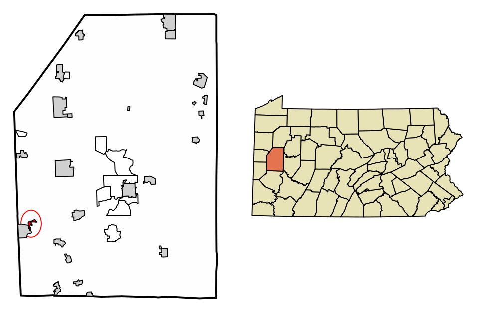 Locator map of Harmony