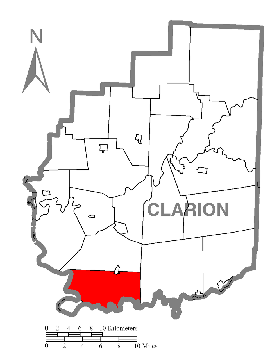 Locator map of Madison
