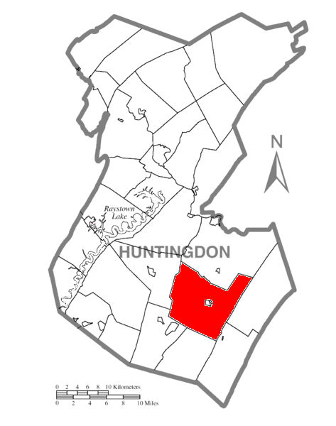 Locator map of Cromwell