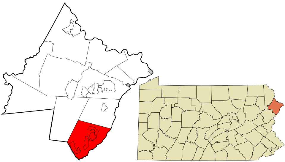Locator map of Lehman