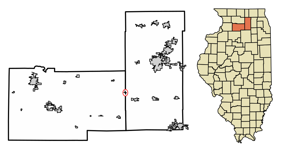 Locator map of Lee