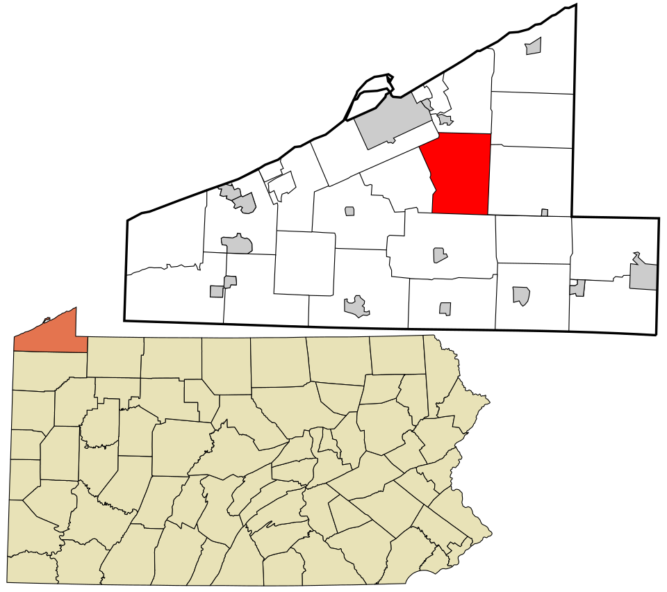 Locator map of Greene