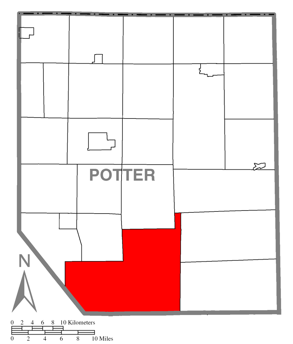 Locator map of Wharton