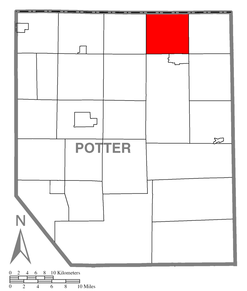 Locator map of Bingham