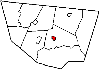 Locator map of Laporte