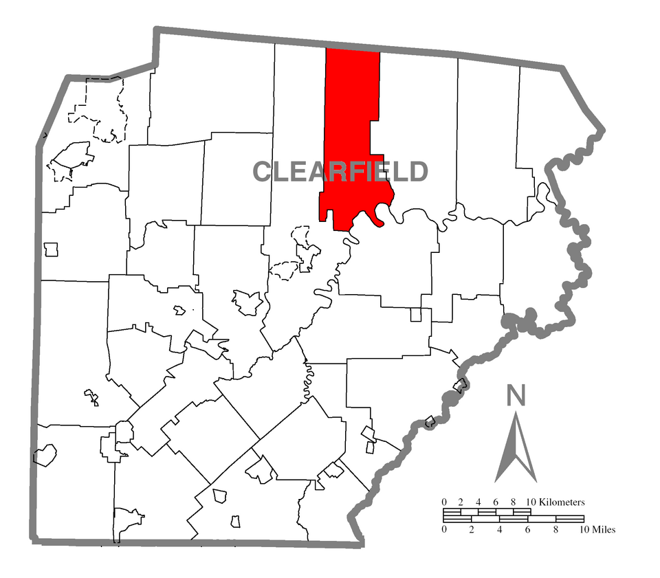 Locator map of Goshen