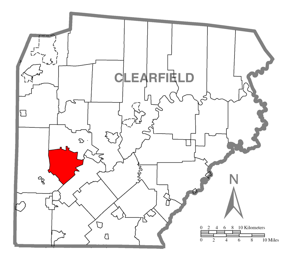 Locator map of Greenwood