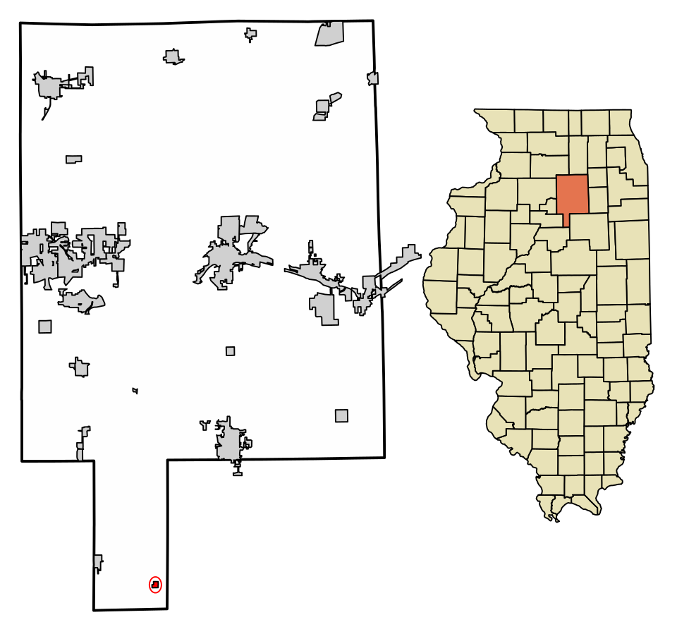 Locator map of Dana