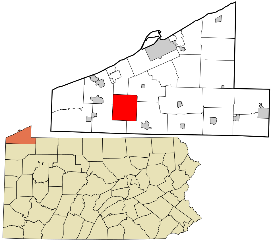 Locator map of Franklin
