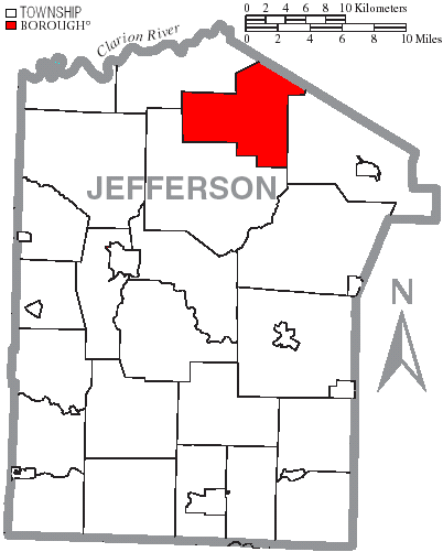 Locator map of Polk