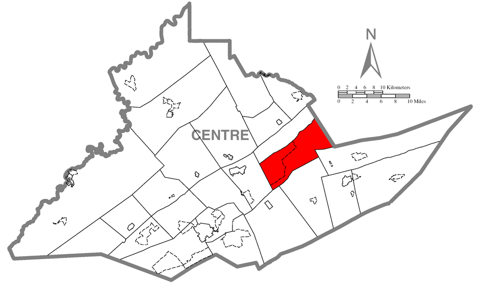 Locator map of Walker