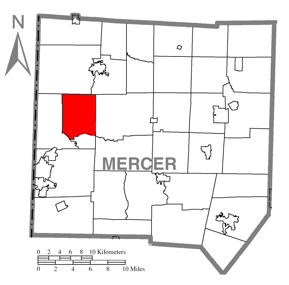 Locator map of Pymatuning