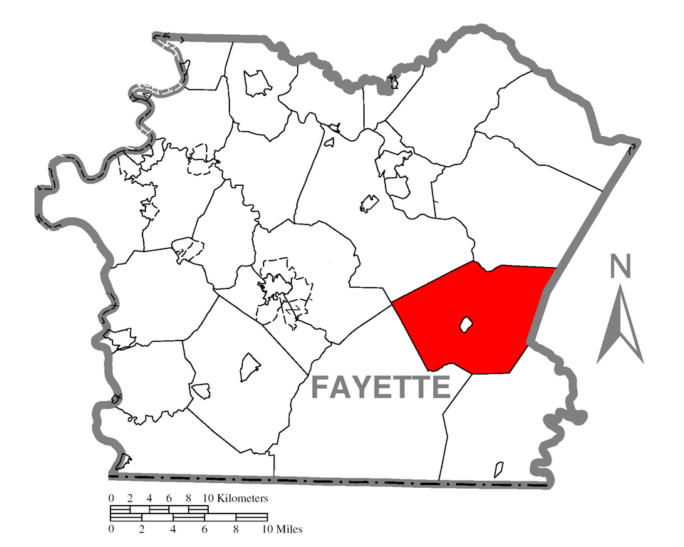 Locator map of Stewart