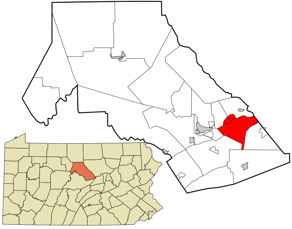 Locator map of Wayne