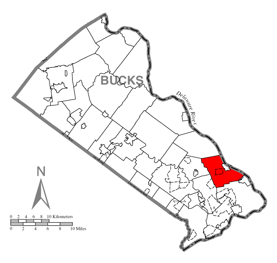 Map of Lower Makefield