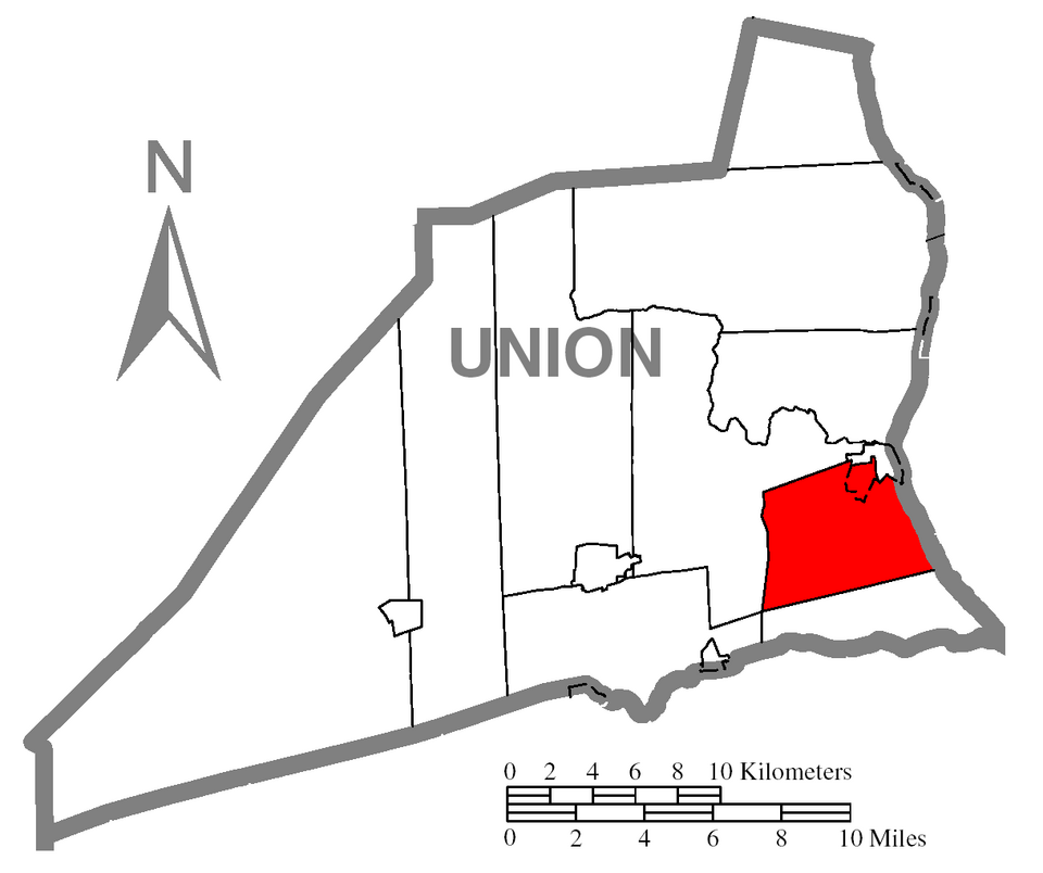 Map of East Buffalo