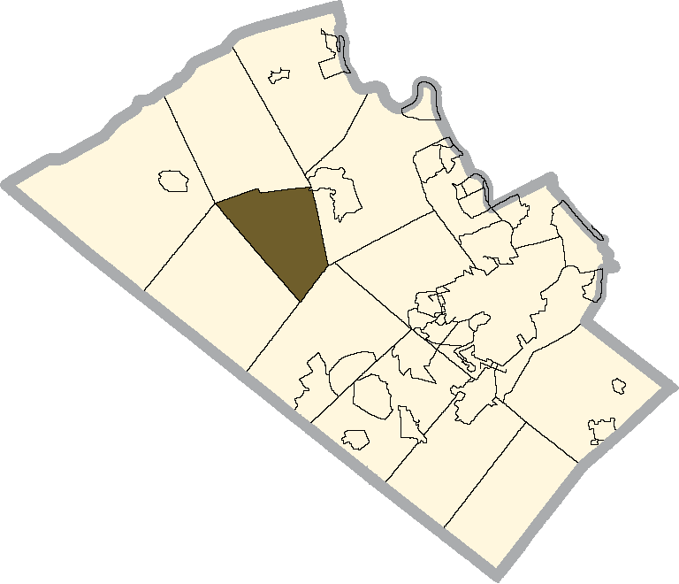 Locator map of Lowhill