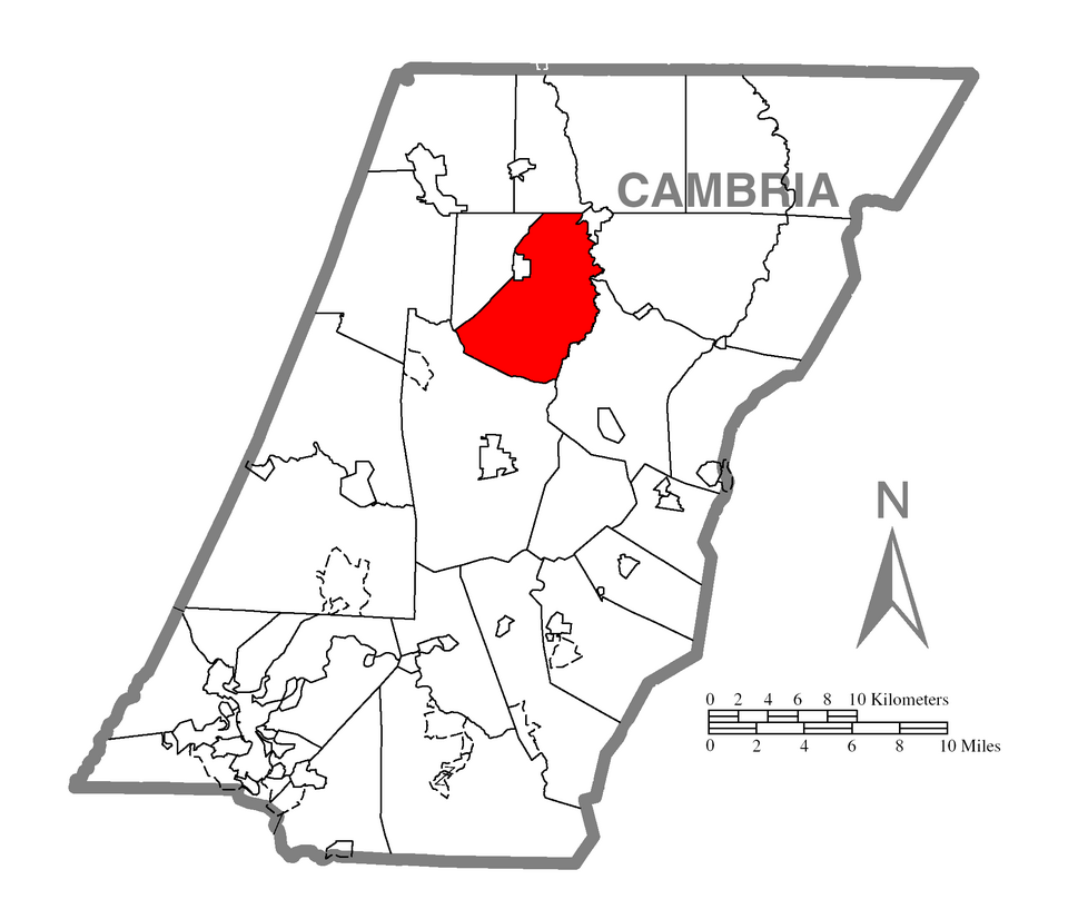 Locator map of East Carroll