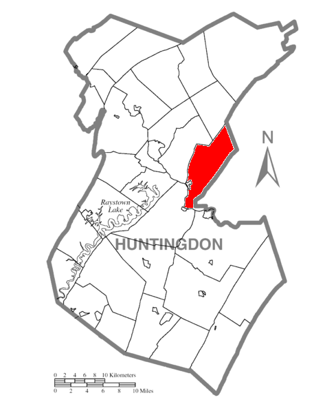 Locator map of Brady